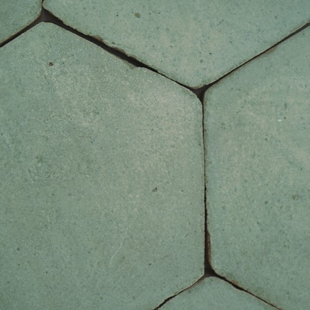 Chroma Aquamarine Hexagone 10