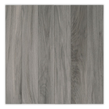 Un long carreau rectangulaire présente un subtil motif de grain de bois dans des tons gris doux, suggérant une esthétique nature