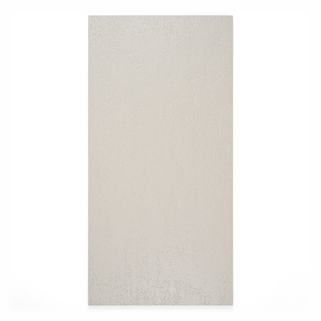 Rectangular, light beige tile featuring a subtle textured surface. suitable for flooring or wall applications in modern interior