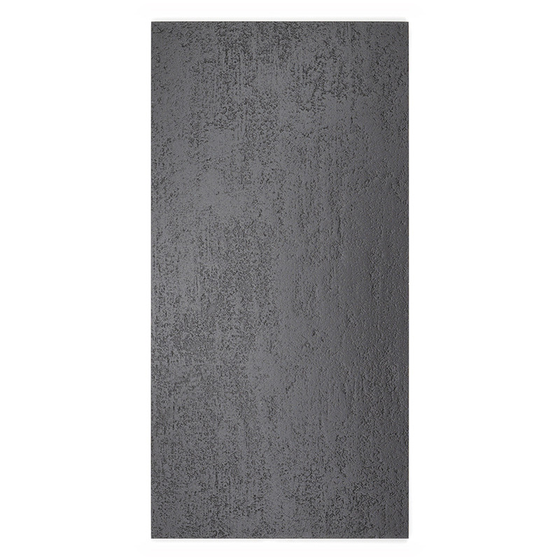 Rectangular tile displays a textured surface, resembling rough concrete. It is set against a plain white background. No text pre