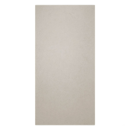 Un carreau rectangulaire beige repose à plat et présente une finition lisse et mate. il se déroule sur une toile de fond indéfin