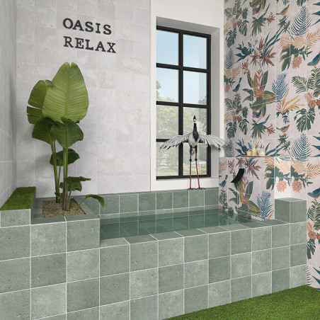 Tile Bali Green 20x20 cm (3820)