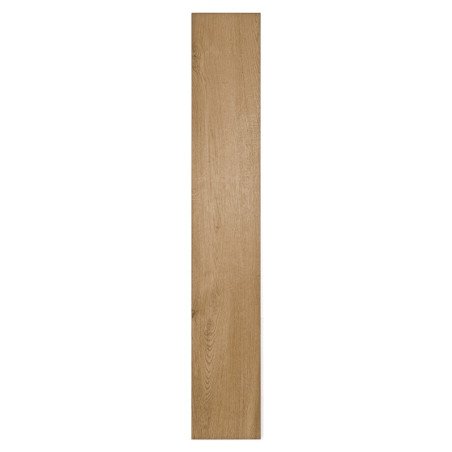 Una losa de madera larga y rectangular tiene un acabado marrón claro con patrones de vetas sutiles, que se asemeja a un piso de Una losa de madera larga y rectangular tiene un acabado marrón claro con patrones de vetas sutiles, que se asemeja a un piso de