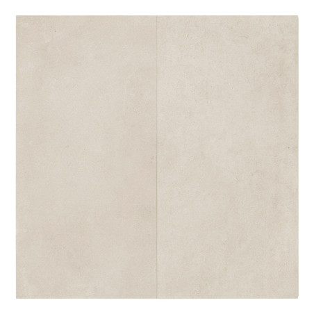 Un carreau de céramique beige avec une surface subtile et texturée est divisé en deux sections par une légère ligne verticale, s Un carreau de céramique beige avec une surface subtile et texturée est divisé en deux sections par une légère ligne verticale, s
