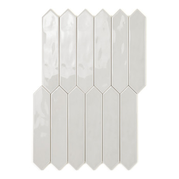 Tuile Picket Argent 5x25 cm (4530)