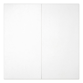 Les carreaux blancs rectangulaires reposent à plat sur une surface lisse et uniforme. Il apparaît sobre, sans texture ni décorat