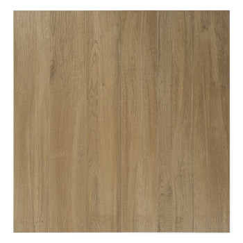 Los azulejos de madera, con un patrón natural de vetas de color marrón claro, se encuentran planas. El contexto sugiere su uso e