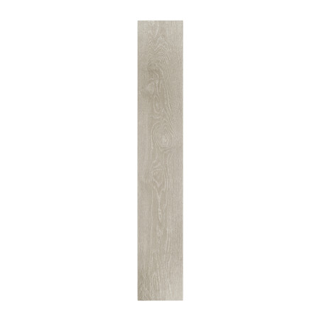 Un azulejo rectangular largo imita la veta de la madera de color gris claro, evocando un piso de madera natural, sobre un fondo Un azulejo rectangular largo imita la veta de la madera de color gris claro, evocando un piso de madera natural, sobre un fondo