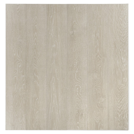 Azulejo cuadrado con un patrón de vetas de madera pálida, que muestra líneas verticales y nudos naturales, evocando una aparienc Azulejo cuadrado con un patrón de vetas de madera pálida, que muestra líneas verticales y nudos naturales, evocando una aparienc