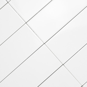 Tuile Pur Blanc Brillant 7,5x30 cm (5721)