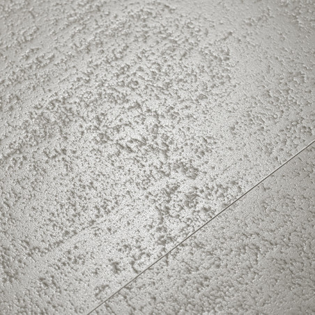 Ladrilho branco texturizado com padrão ligeiramente elevado e irregular que lembra gesso áspero, inclinado com uma linha divisór Ladrilho branco texturizado com padrão ligeiramente elevado e irregular que lembra gesso áspero, inclinado com uma linha divisór