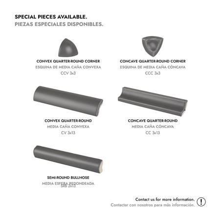 A imagem mostra diferentes tipos de ladrilhos, cada um com rótulos em inglês e espanhol: formatos convexos e côncavos. `Entre em A imagem mostra diferentes tipos de ladrilhos, cada um com rótulos em inglês e espanhol: formatos convexos e côncavos. `Entre em
