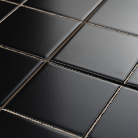 Pure Schwarz Matt 10x10