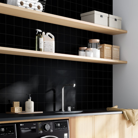 Pure Schwarz Matt 10x10