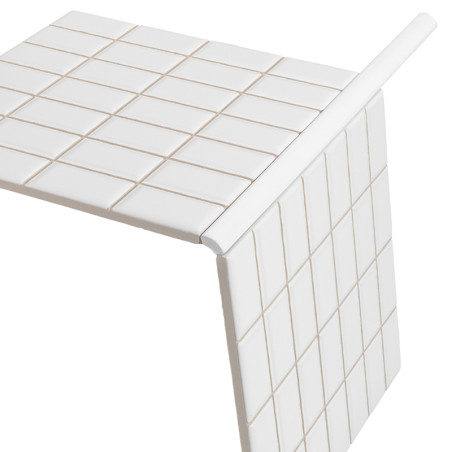 Pure Mate Blanco 2,5x5cm