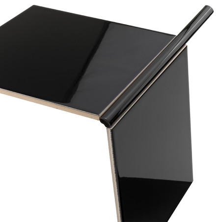 Pure Black Gloss 20x20