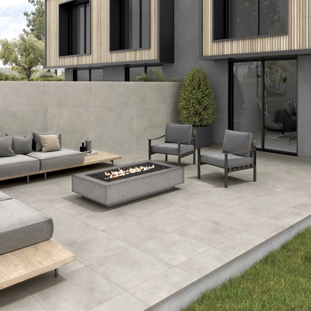 Brooklyn Lightgrijze 90x90