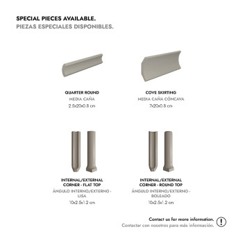 Quebec Grijs 9,5x9,5