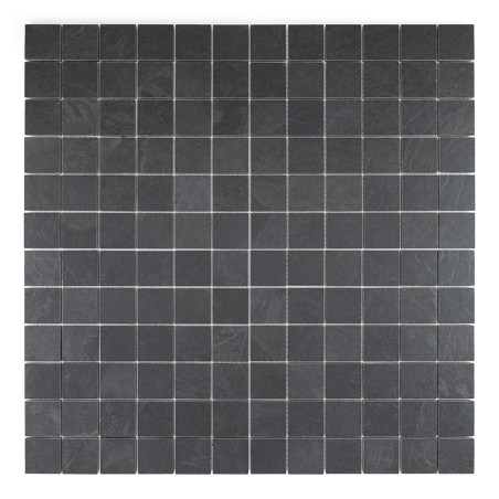 Valona Black 5x5 Mosaic