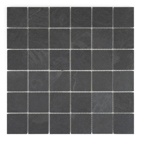 Valona Noire 5x5 Mosaïque