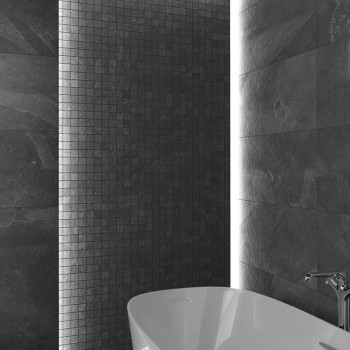 Valona Noire 5x5 Mosaïque