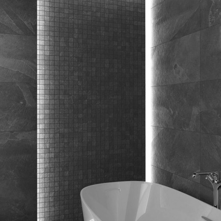 Valona Noire 5x5 Mosaïque