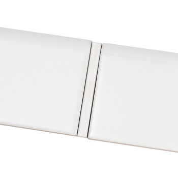 Plinthe Porcelaine Blanc Satinée 8x60