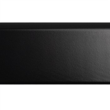 Plinthe Porcelaine Noire Satiée 8x60 cm