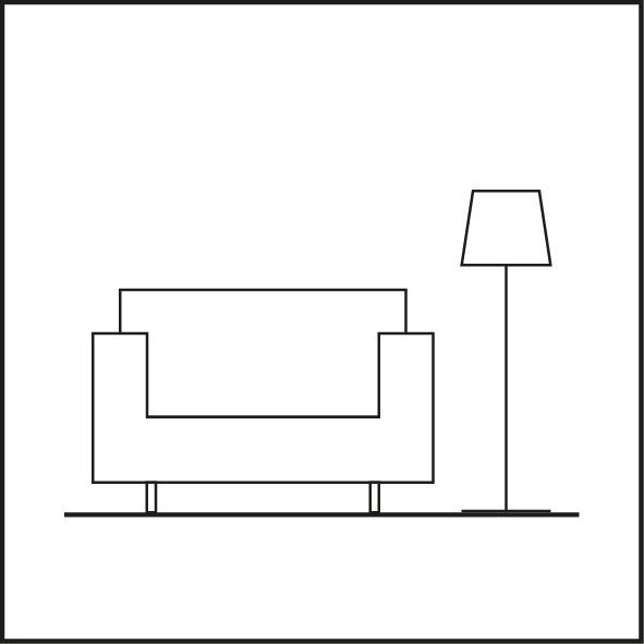 artículos de color: Salón