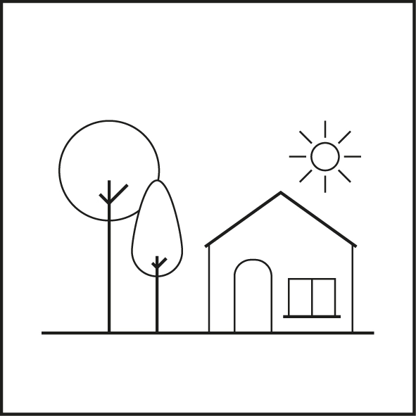 artículos de color: Exterior